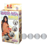 BEN WA BALLS ON A STRING-SILVER